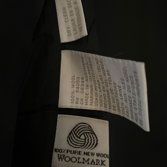 Jones Net York Wool Jacket Sz 12 - Picture 4 of 4